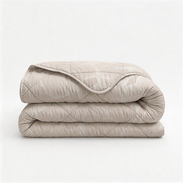 Dekbed Zonder Overtrek - Zeke Beige (100% Katoen)