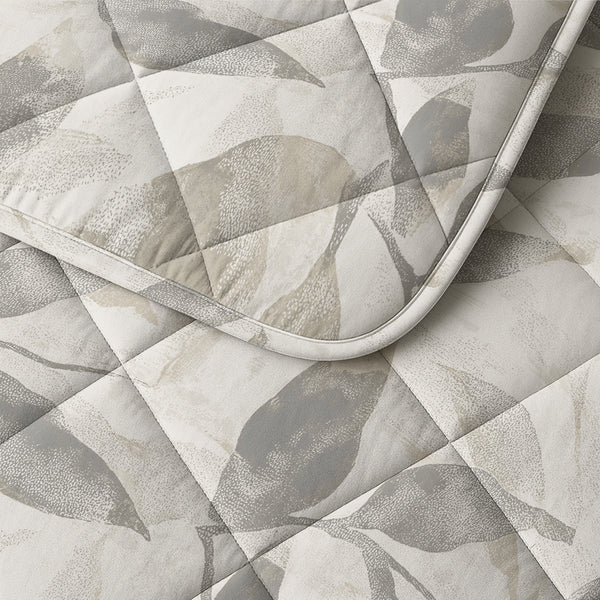 Dekbed Zonder Overtrek - Misty Beige/Grijs (100% Katoen)