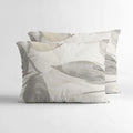 Misty 2er-Pack Kissenbezüge Beige/Grau 60 x 70