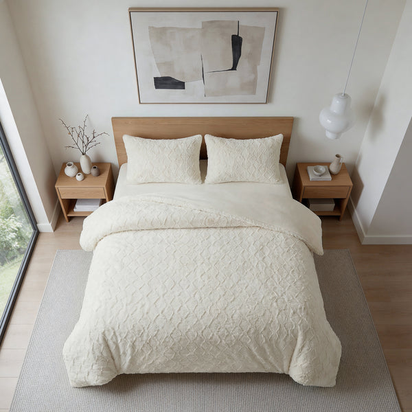 Faux Fur Syon Crème