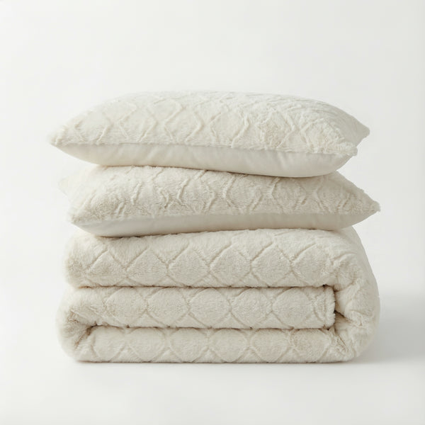 Faux Fur Syon Crème