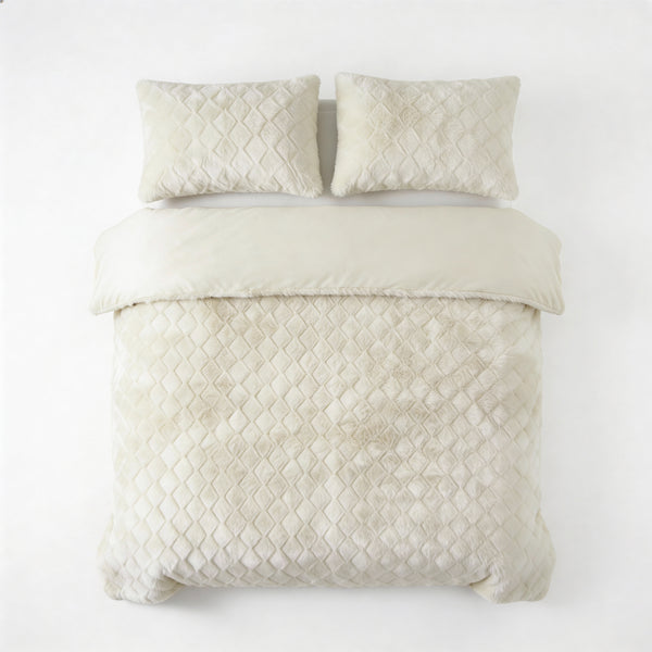 Faux Fur Syon Crème