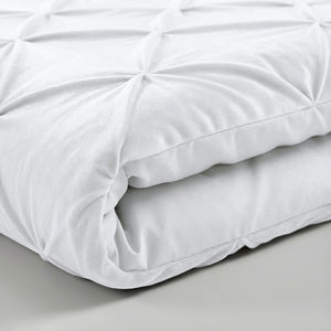 Dekbed Zonder Overtrek - Easy Velvet Pintuck Wit