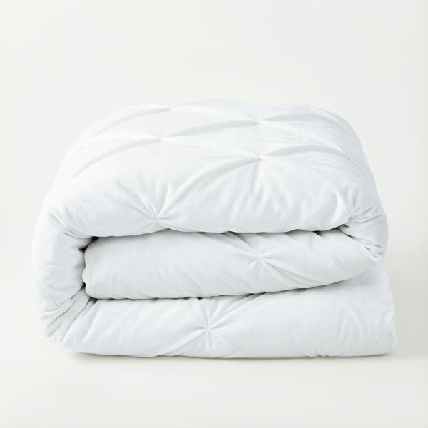 Dekbed Zonder Overtrek - Easy Velvet Pintuck Wit