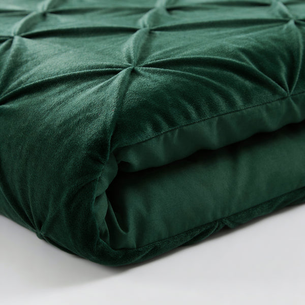 Dekbed Zonder Overtrek - Easy Velvet Pintuck Groen