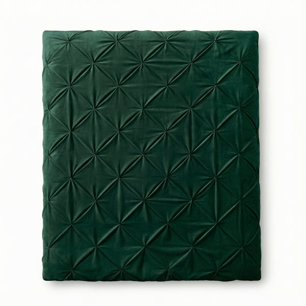 Dekbed Zonder Overtrek - Easy Velvet Pintuck Groen