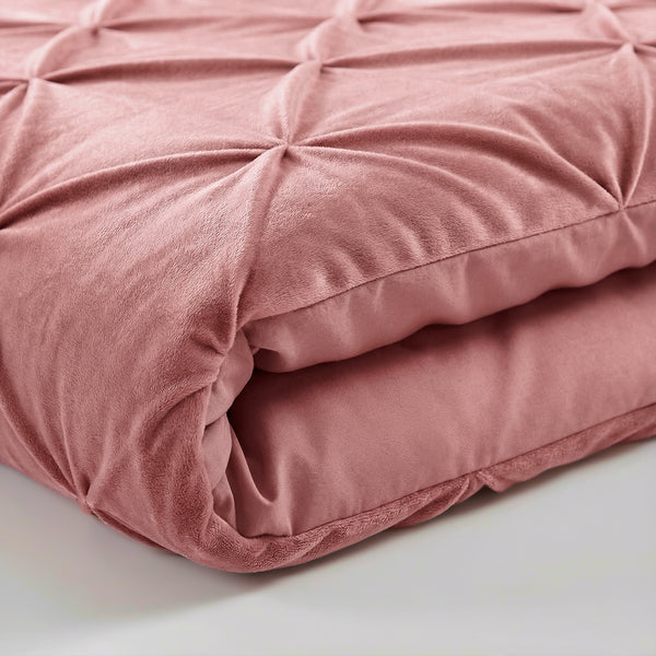 Dekbed Zonder Overtrek - Easy Velvet Pintuck Roze