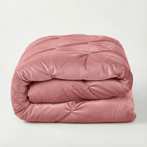 Dekbed Zonder Overtrek - Easy Velvet Pintuck Roze