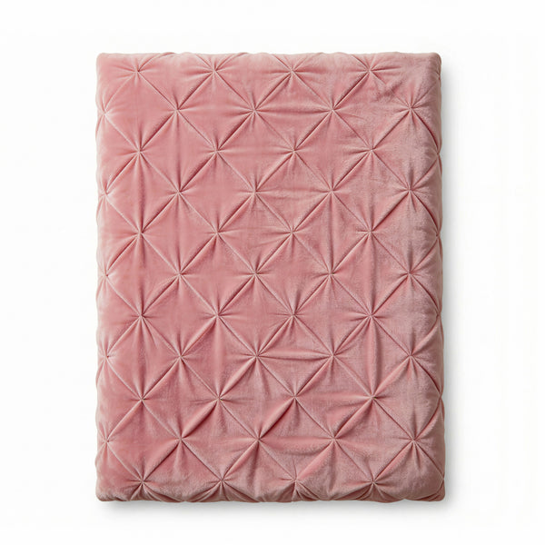 Dekbed Zonder Overtrek - Easy Velvet Pintuck Roze