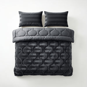 Dekbed Zonder Overtrek - Easy Dekbed Hotel Velvet Antraciet