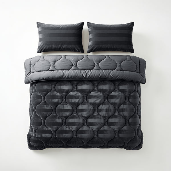 Dekbed Zonder Overtrek - Easy Dekbed Hotel Velvet Antraciet