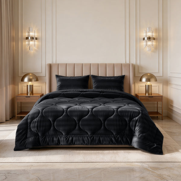 Dekbed Zonder Overtrek - Easy Dekbed Hotel Velvet Antraciet