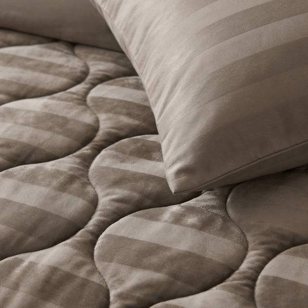 Dekbed Zonder Overtrek - Easy Dekbed Hotel Velvet Taupe