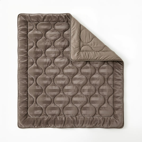 Dekbed Zonder Overtrek - Easy Dekbed Hotel Velvet Taupe