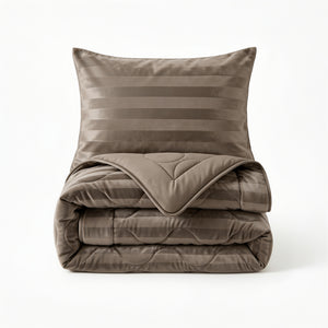 Dekbed Zonder Overtrek - Easy Dekbed Hotel Velvet Taupe