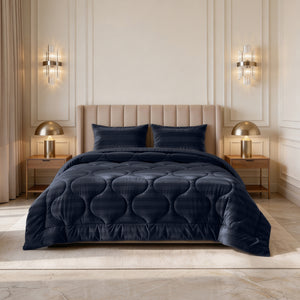 Dekbed Zonder Overtrek - Easy Dekbed Hotel Velvet Navy