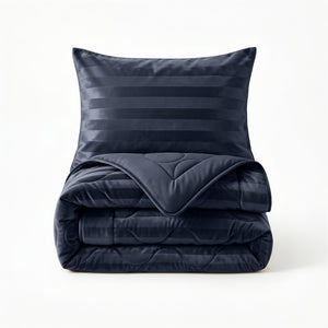 Dekbed Zonder Overtrek - Easy Dekbed Hotel Velvet Navy