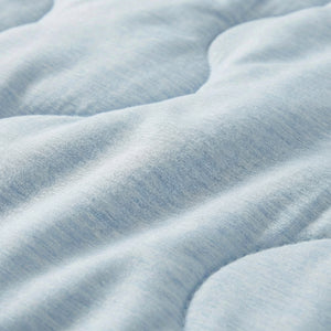 Kühlende Sommerdecke mit Bezug in 1 – Blue Cell Cooling – inkl. Kissenbezüge (Blau)