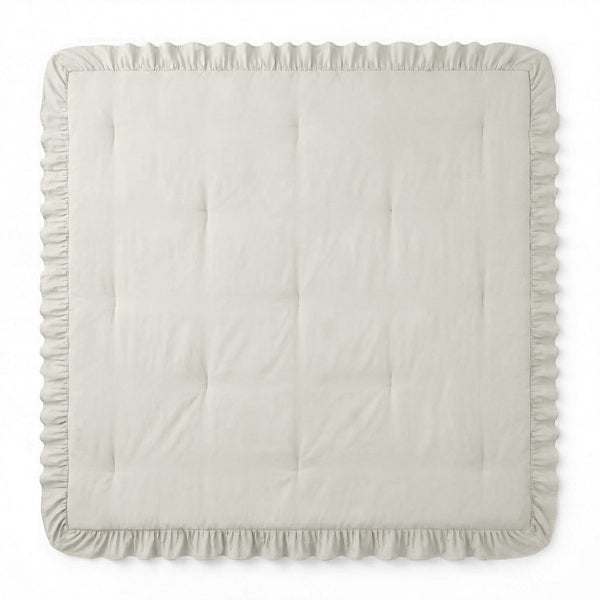 Dekbed Zonder Overtrek - Easy Dekbed Ruffles Gebroken Wit