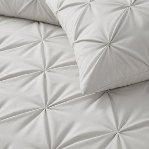 Dekbed Zonder Overtrek - Lazy Dekbed Pintuck Off White