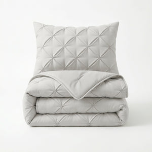 Dekbed Zonder Overtrek - Lazy Dekbed Pintuck Off White