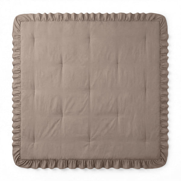 Dekbed Zonder Overtrek - Easy Dekbed Ruffles Taupe