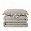 Bettdecke ohne Bezug - Easy Bettdecke Ruffles Taupe/Grau