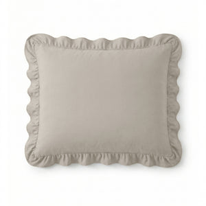 Easy Ruffles Kussenslopen 2pack Taupe/Grijs 60 x 70