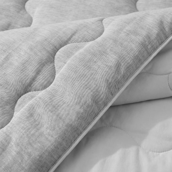 Dekbed Zonder Overtrek - Lileo Verkoelend dekbed – Antraciet