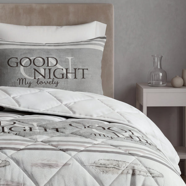 Dekbed Zonder Overtrek - Goodnight Zand Met Kussenslopen