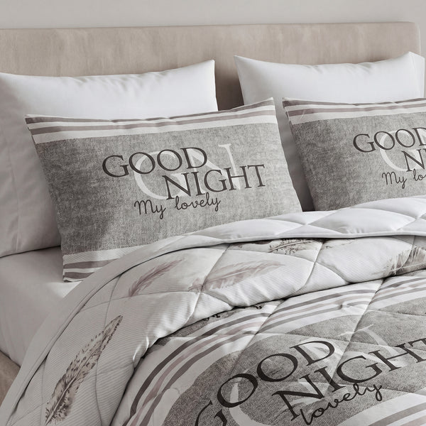 Dekbed Zonder Overtrek - Goodnight Zand Met Kussenslopen
