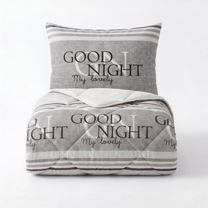 Dekbed Zonder Overtrek - Goodnight Zand Met Kussenslopen