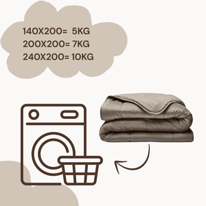 Lazy Velvet Duvet Taupe/Grey
