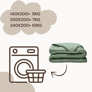 Lazy Velvet Duvet Green
