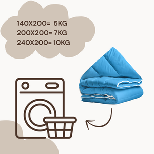 All-in-One-Lazy-Bettdecke Blau