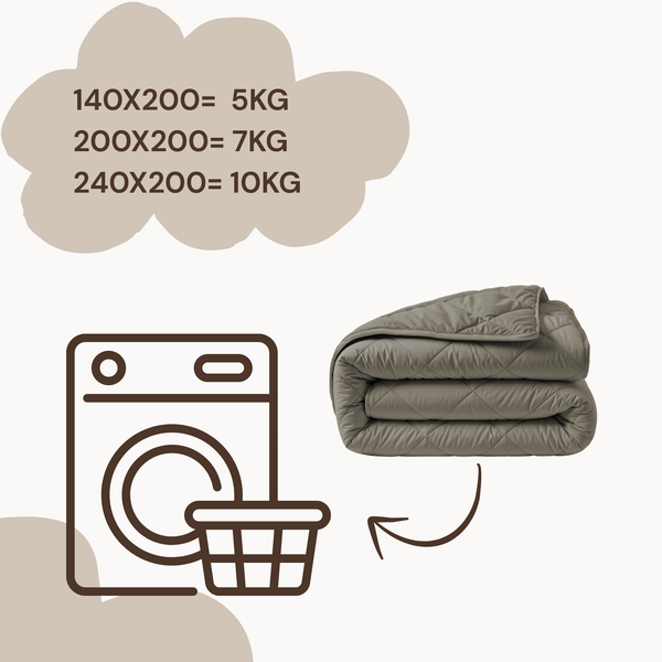 Lazy Dekbed Diamond Kaki