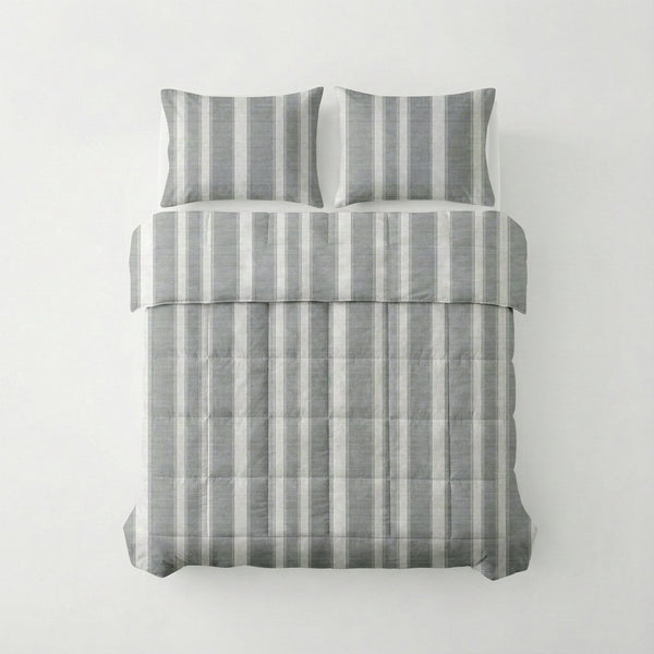 Dekbed Zonder Overtrek - Nano Printed Dekbed - Divided Grey