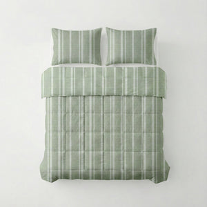 Dekbed Zonder Overtrek - Nano Printed Dekbed - Vertigo Green