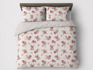 Bettdecke ohne Bezug – Lileo Flowers Diamond Pink – Extra dick