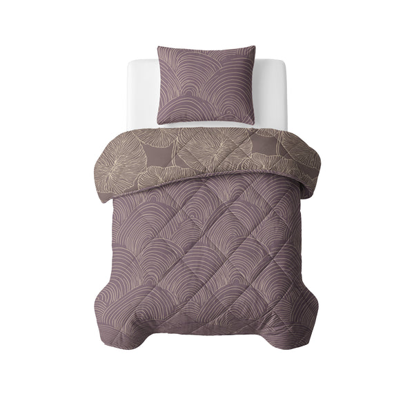 Easy Dekbed Dreamy Mauve Met Kussenslopen
