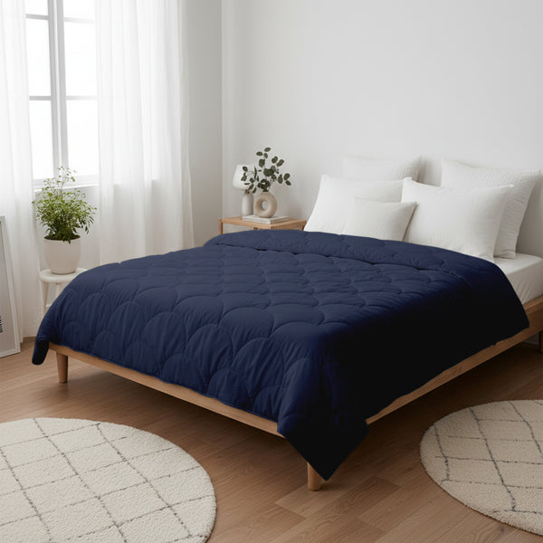 Eazzzy 4 Seizoen Dekbed - Donker Blauw