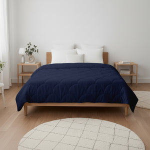 Eazzzy 4 Seizoen Dekbed - Donker Blauw
