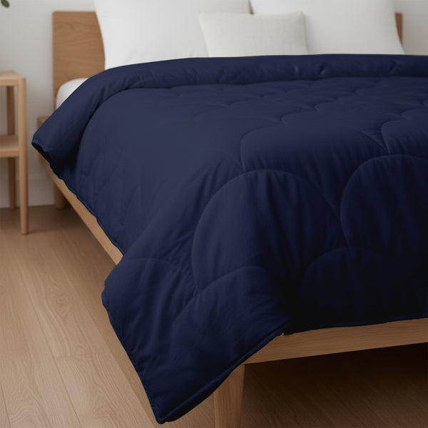 Eazzzy 4 Seizoen Dekbed - Donker Blauw