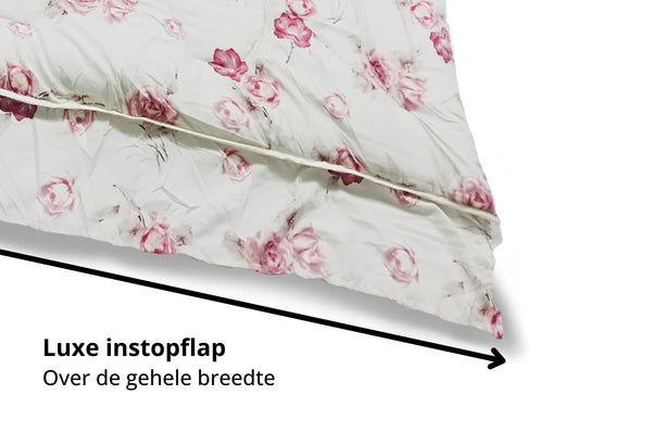 Bettdecke ohne Bezug – Lileo Flowers Diamond Pink – Extra dick