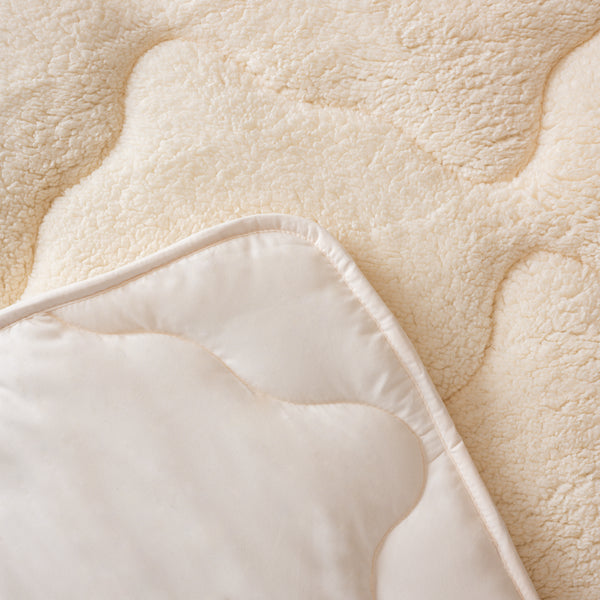 Lileo Lazy™ Teddy Dekbed – Crème