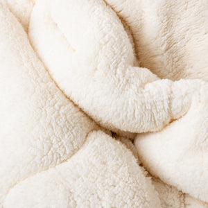 Lileo Lazy™ Teddy Dekbed – Crème