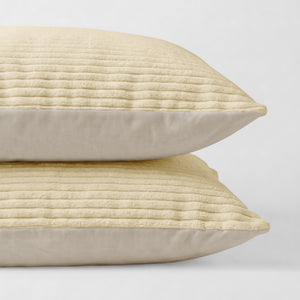 Lileo Corduroy kussenslopen – Champagne/Taupe