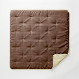 Dekbed Zonder Overtrek - Lileo Corduroy Chocolate Brown/Crème