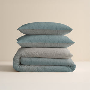 Gradia Beige/Blauw Flanel