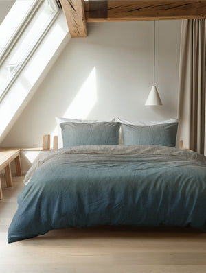 Gradia Beige/Blauw Flanel